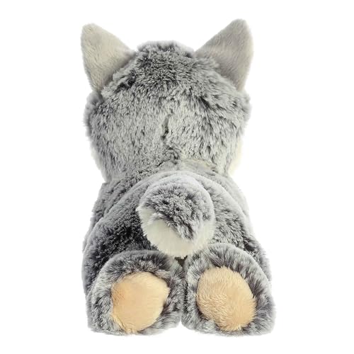 Aurora Mini Flopsie Winter Wolf Stuffed Animal, Gray, 8 Inches - Soft Plush Toy for Kids and Adults