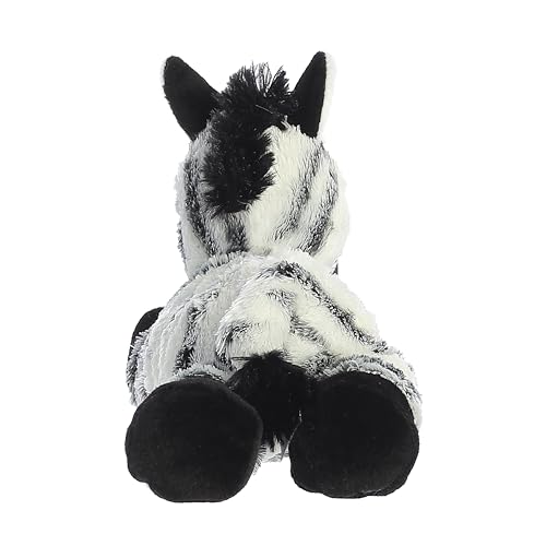 Aurora Mini Flopsie Zany Zebra Plush - 8-Inch Soft Stuffed Animal for Kids and Adults