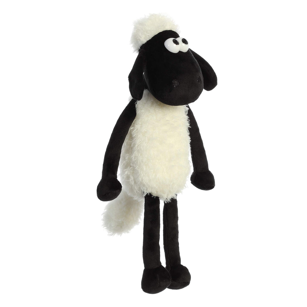 Aurora Playful Shaun the Sheep Stuffed Animal – 11 Inch Officially Licensed Plush – Soft White Farm Toy