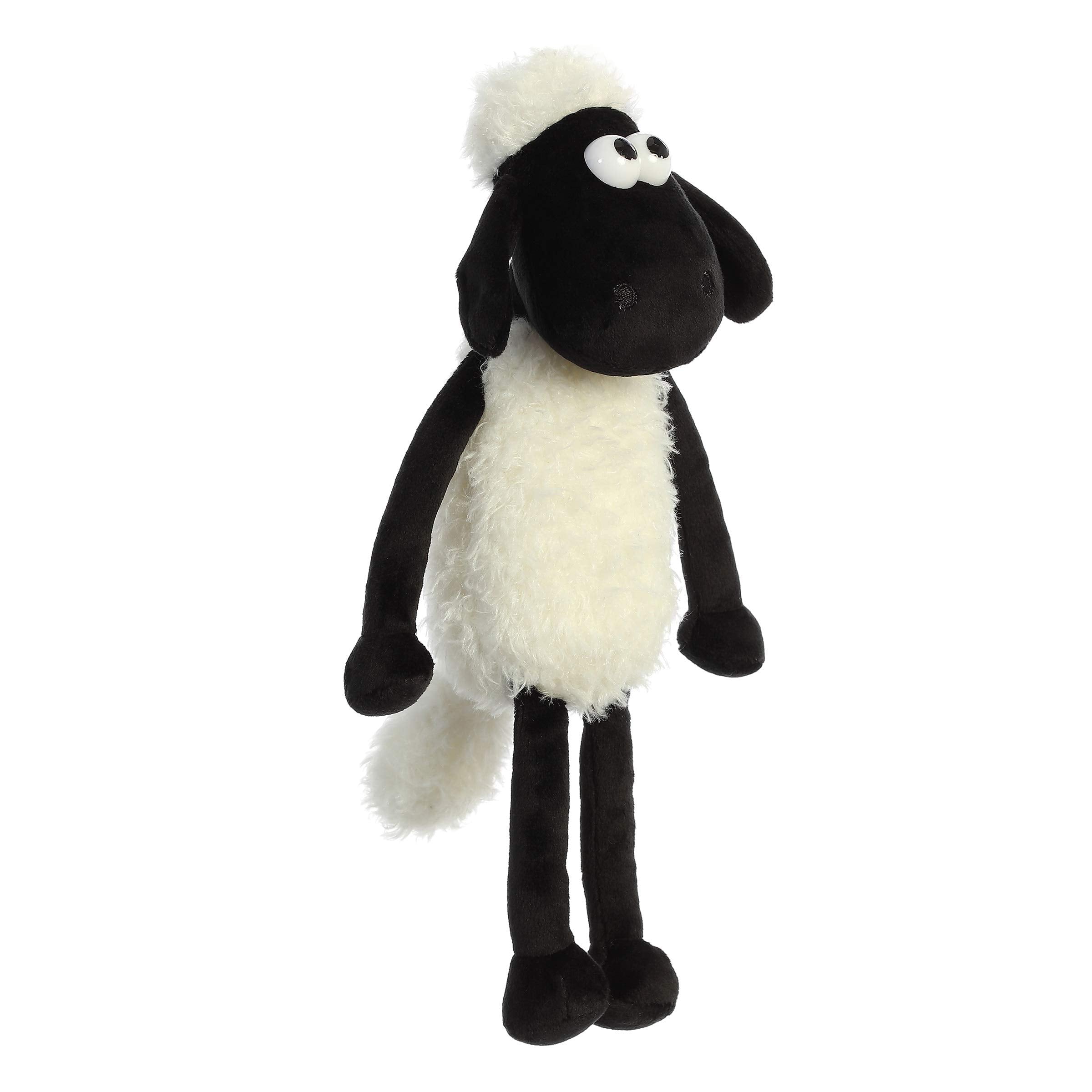 Aurora Playful Shaun the Sheep Stuffed Animal – 11 Inch Officially Licensed Plush – Soft White Farm Toy