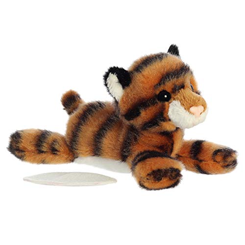 Aurora Shoulderkins Taylor Tiger Stuffed Animal – Magnetic Plush Toy for Kids 3+ (5.5 Inches)