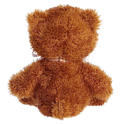 Aurora Snuggly Bear Brown Sugar Stuffed Animal - 6 Inch Soft Plush Toy for Kids and Adults