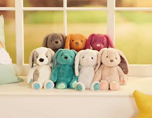 B. toys 12-Inch Peppy-Mint Bunny – Soft Plush Rabbit, Machine-Washable, BPA-Free, Ages 0+