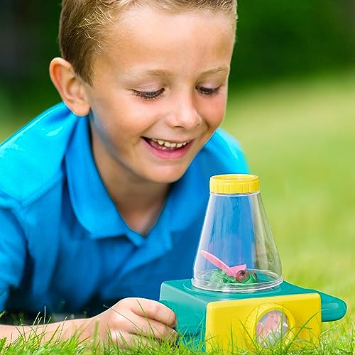 B. toys 9-Piece Microscope Set for Kids 4+ – 2-Way Viewing, LED Light, 100x Magnification