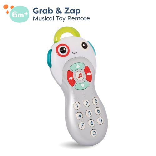 B. Toys Baby Musical TV Remote – Interactive Learning Toy with Numbers & Melodies for 6 Months+