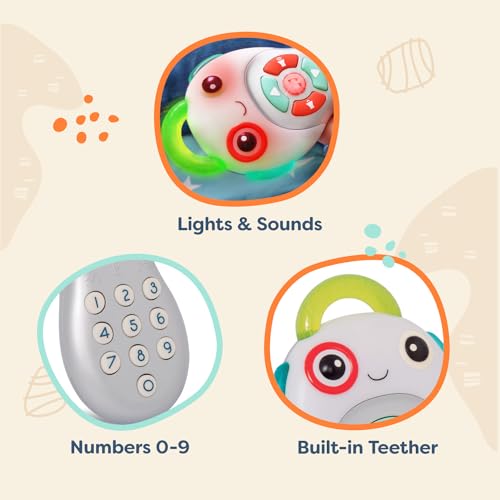 B. Toys Baby Musical TV Remote – Interactive Learning Toy with Numbers & Melodies for 6 Months+