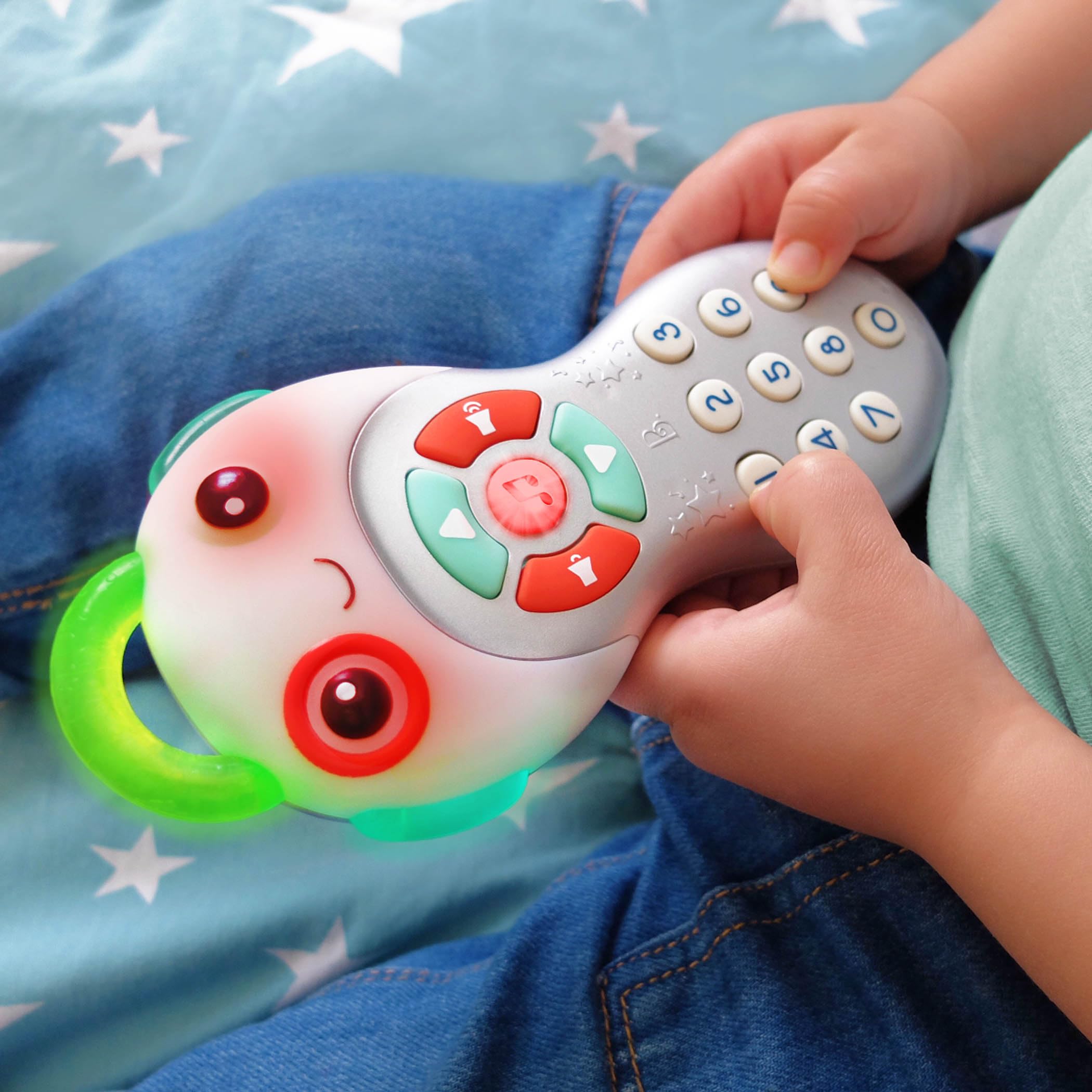 B. Toys Baby Musical TV Remote – Interactive Learning Toy with Numbers & Melodies for 6 Months+