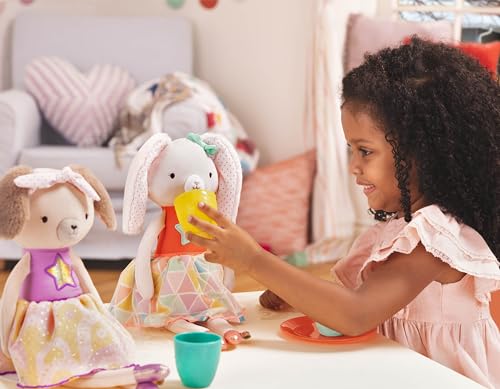 B. toys Becky Bunny Plush – 15-Inch Soft Stuffed Animal with Tutu – Machine Washable