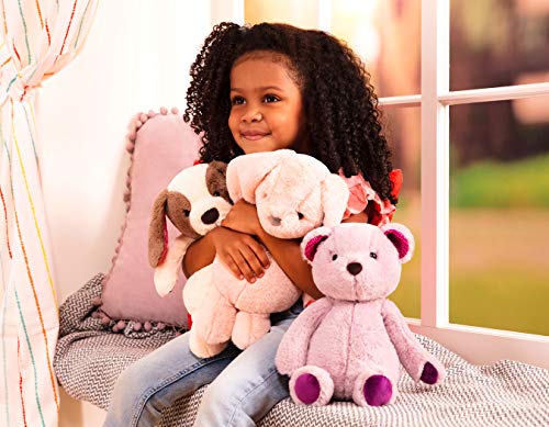 B. toys Cupcake Pup: 12-Inch Soft & Cuddly Plush Dog Stuffed Animal, Machine Washable