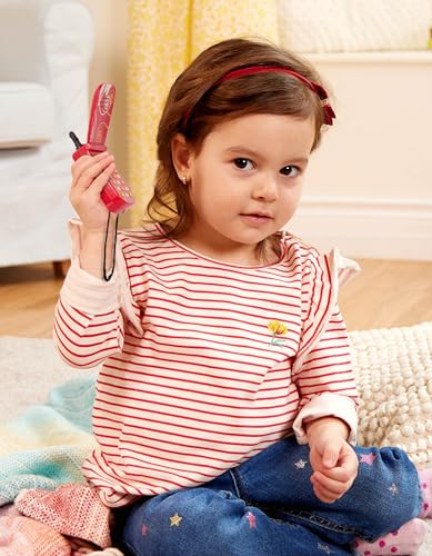 B. toys Hellophone Red – Toddler Cellphone with Sounds, Lights, and Voice Recording