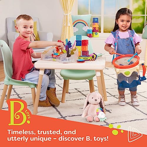 B. Toys Snappity Scott Pull-Along Crocodile Toy – Push or Pull with Snap, Waggle & Roll Action for Toddlers 18 Months+