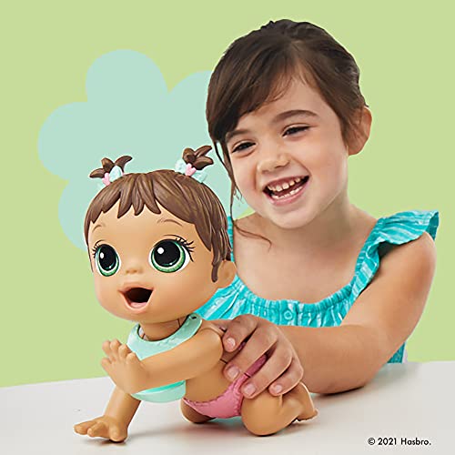 Baby Alive Lil Snacks Doll – 8-Inch Interactive Doll with Snack Mold and Diaper Flap, Ages 3+