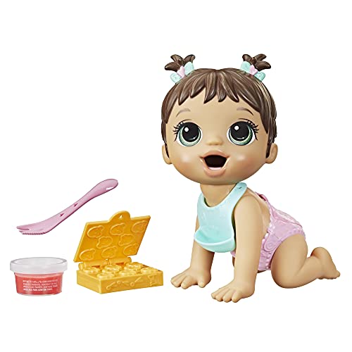 Baby Alive Lil Snacks Doll – 8-Inch Snack-Themed Doll That Eats and Poops with Mold and Accessories, Ages 3+