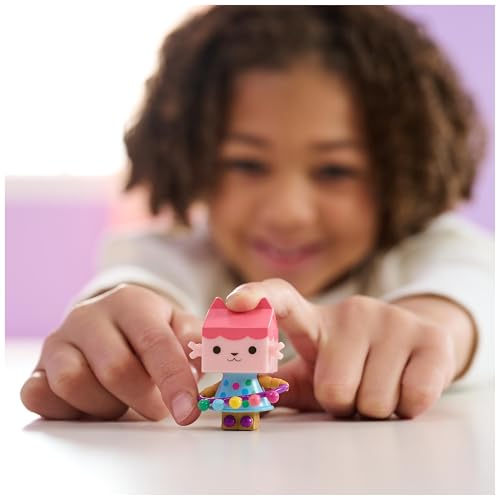 Baby Box Cat Bobble Figure with Craft Shelf & Surprise Accessories, Gabby's Dollhouse
