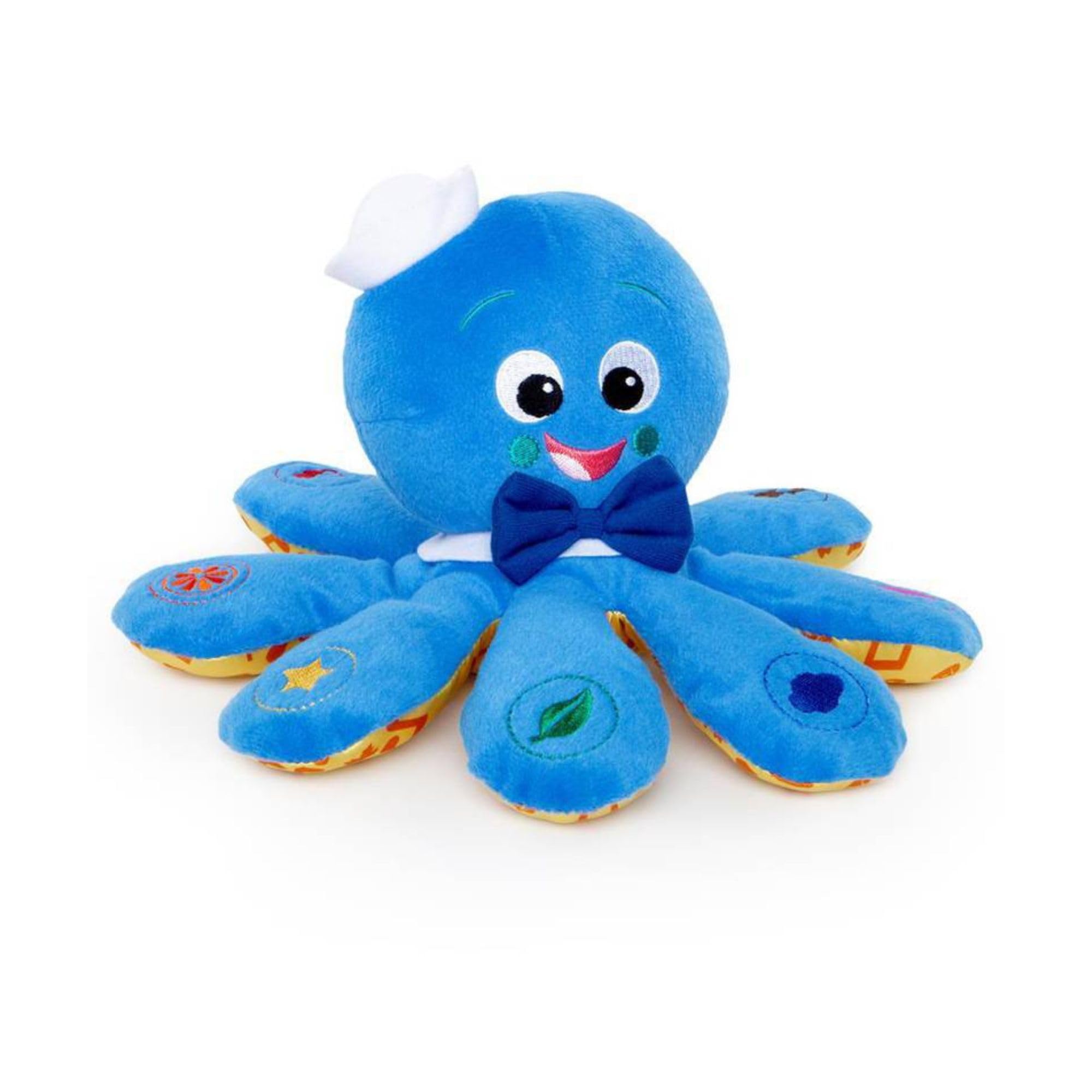 Baby Einstein Octoplush Musical Plush Toy – Learn Colors in 3 Languages, Blue, 11 Inches, Ages 3 Months+