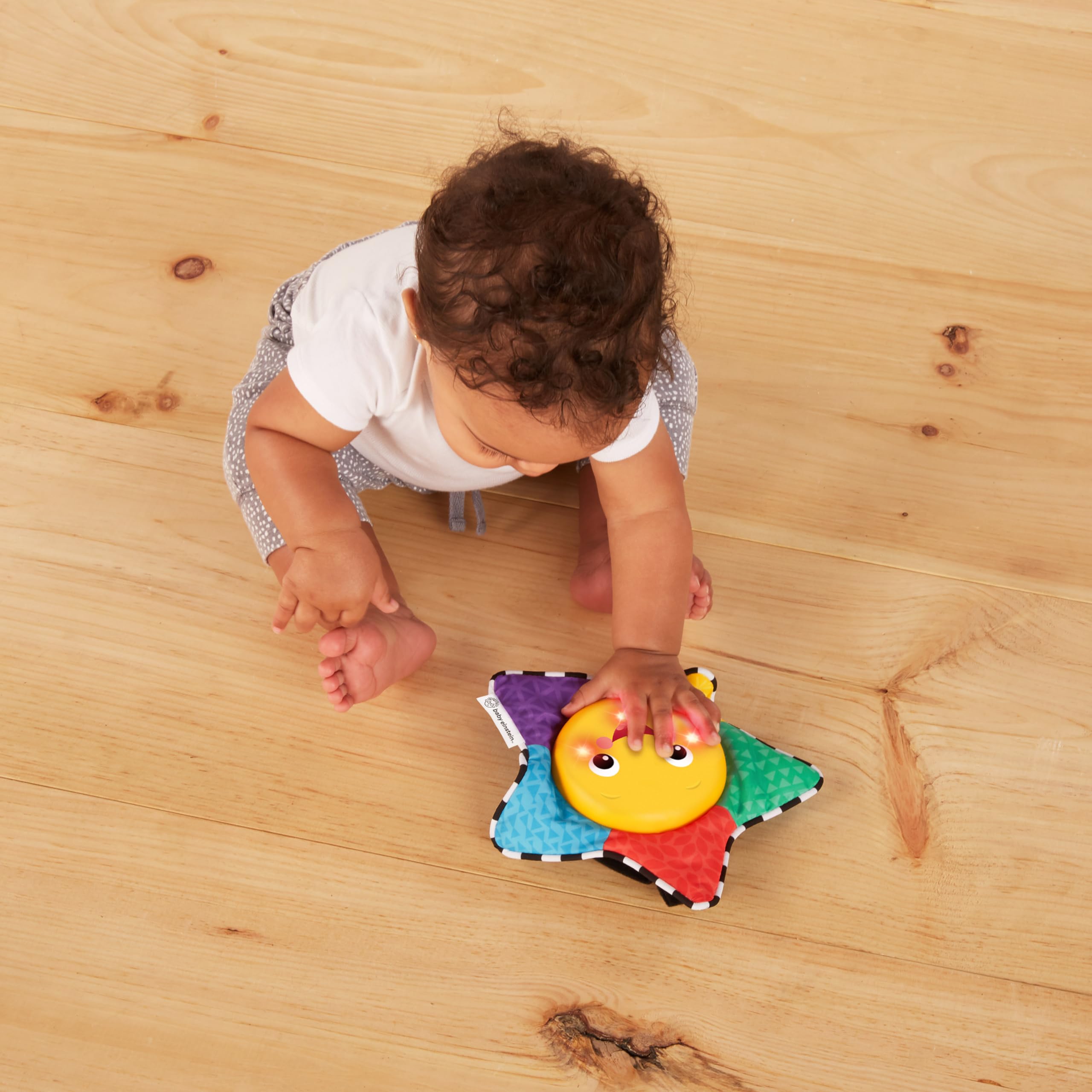 Baby Einstein Star Bright Symphony Plush Musical Toy – Take-Along for Newborns+