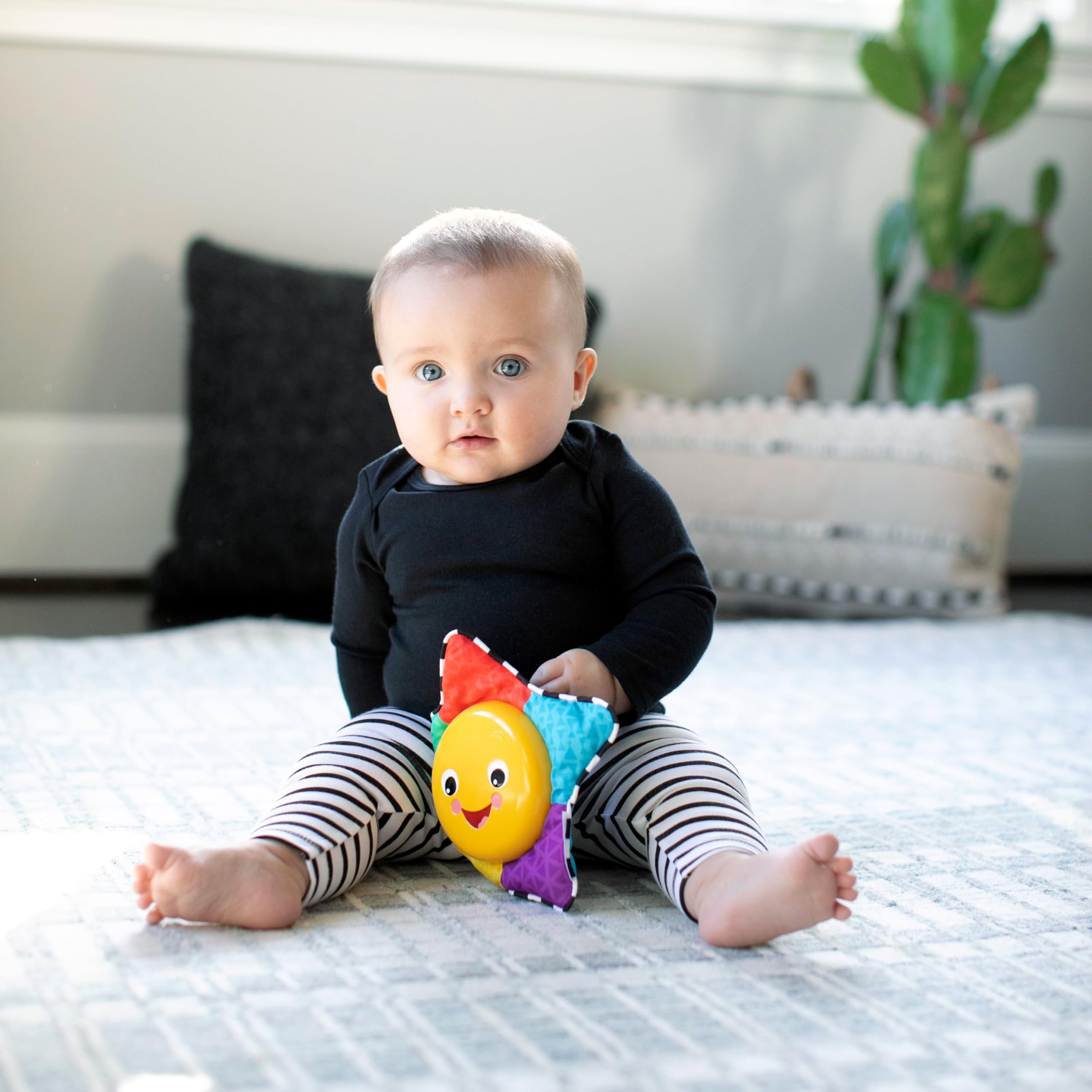 Baby Einstein Star Bright Symphony Plush Musical Toy – Take-Along for Newborns+