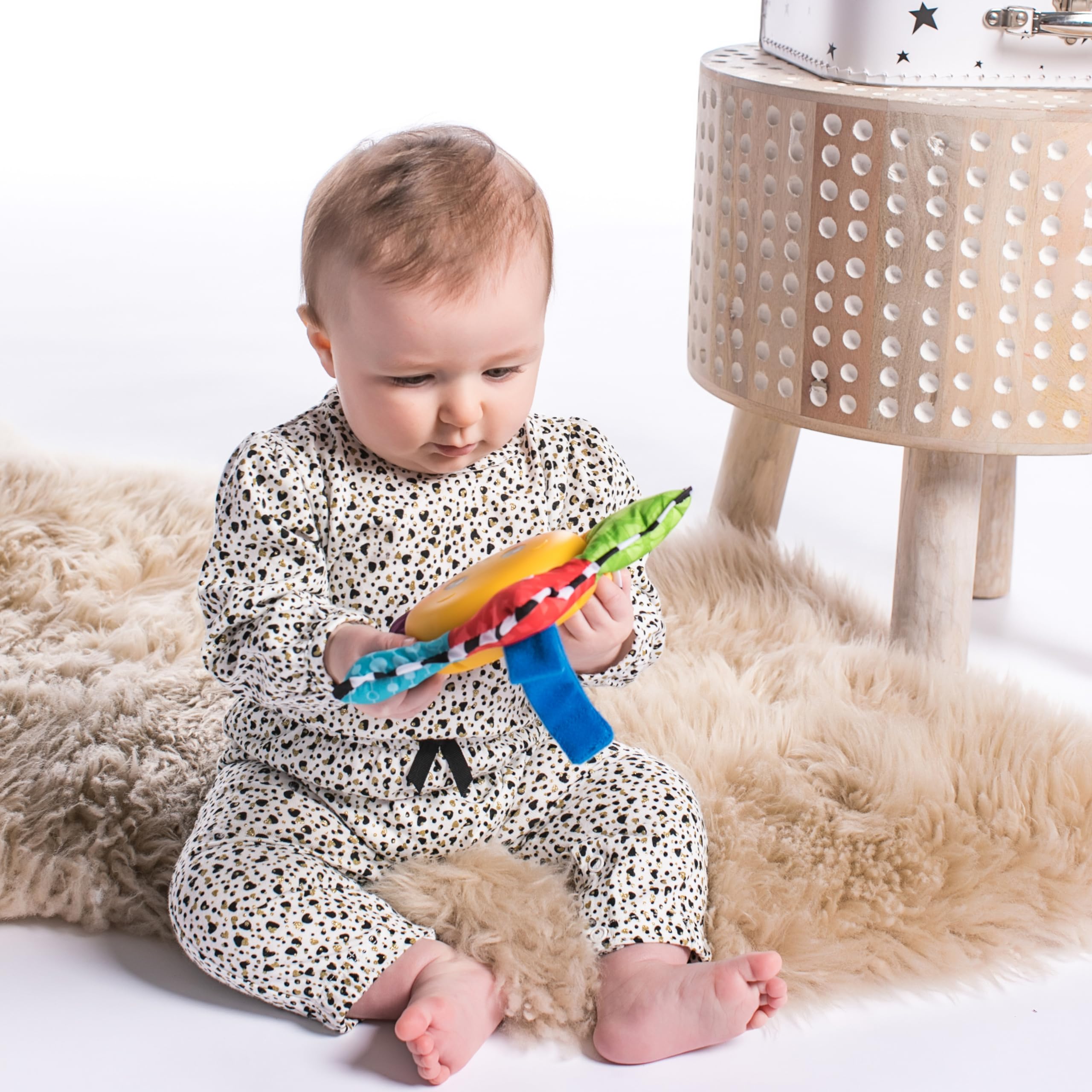 Baby Einstein Star Bright Symphony Plush Musical Toy – Take-Along for Newborns+