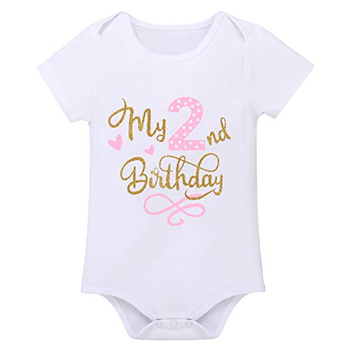 Baby Girls 1st Birthday Polka Dot Romper Tutu Skirt Mouse Ears Headband Cake Smash Outfit by IMEKIS