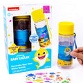 Baby Shark Decorate Your Own Water Bottle with Glitter and Removable Stickers