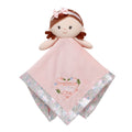 Baby Starters Snuggle Buddy – 13-Inch Plush Doll & Security Blanket with Satin Trim, Pink Floral
