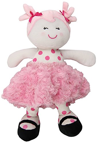 Baby Starters Sugar N Spice Marisa Plush Snuggle Buddy Doll – Soft, Rattle Toy for Newborns & Toddlers