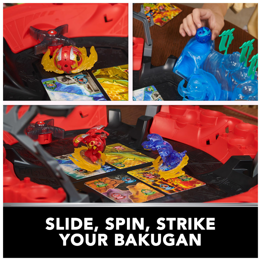 Bakugan Battle Arena with Exclusive Special Attack Dragonoid - Customizable Playset for Kids Ages 6+