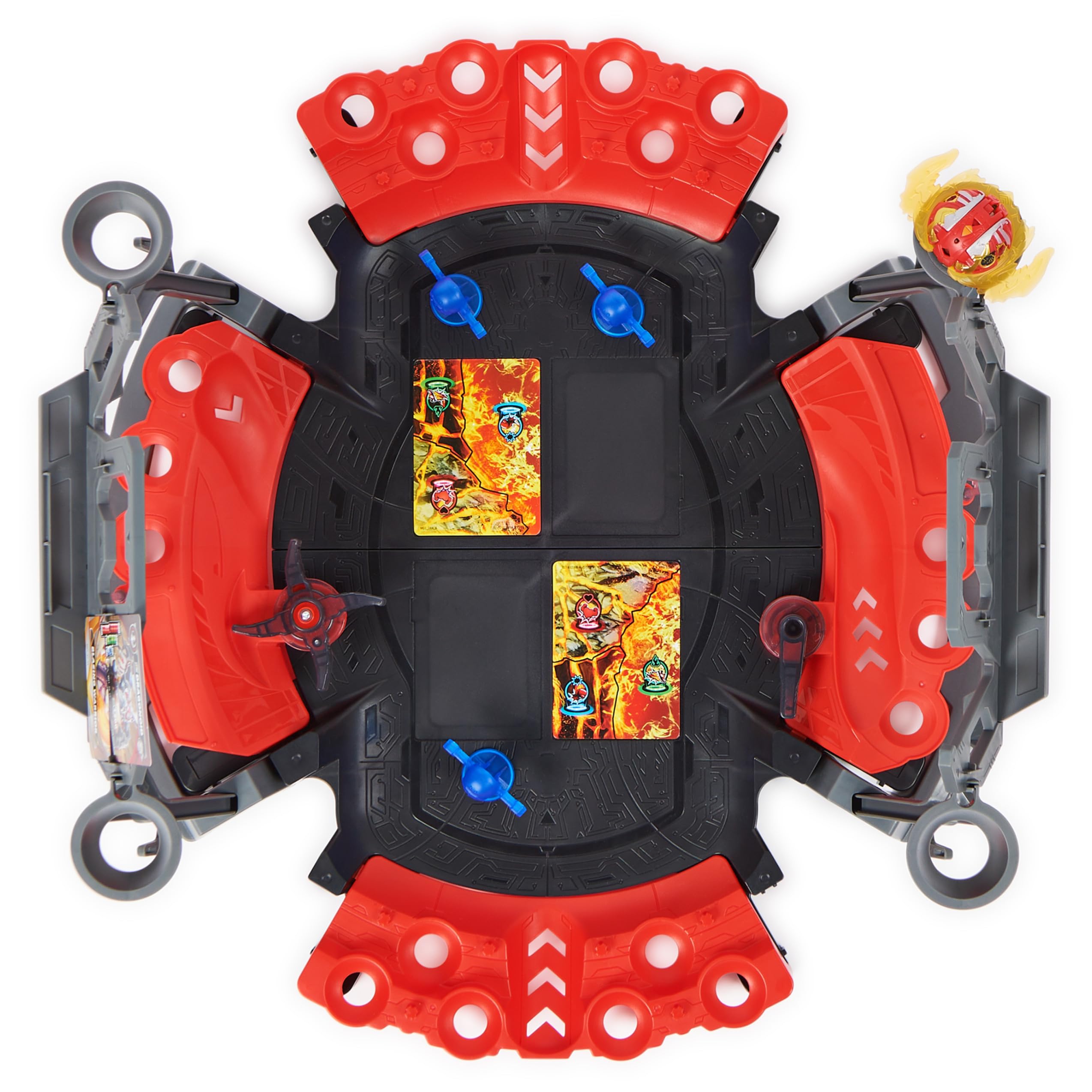 Bakugan Battle Arena with Exclusive Special Attack Dragonoid - Customizable Playset for Kids Ages 6+