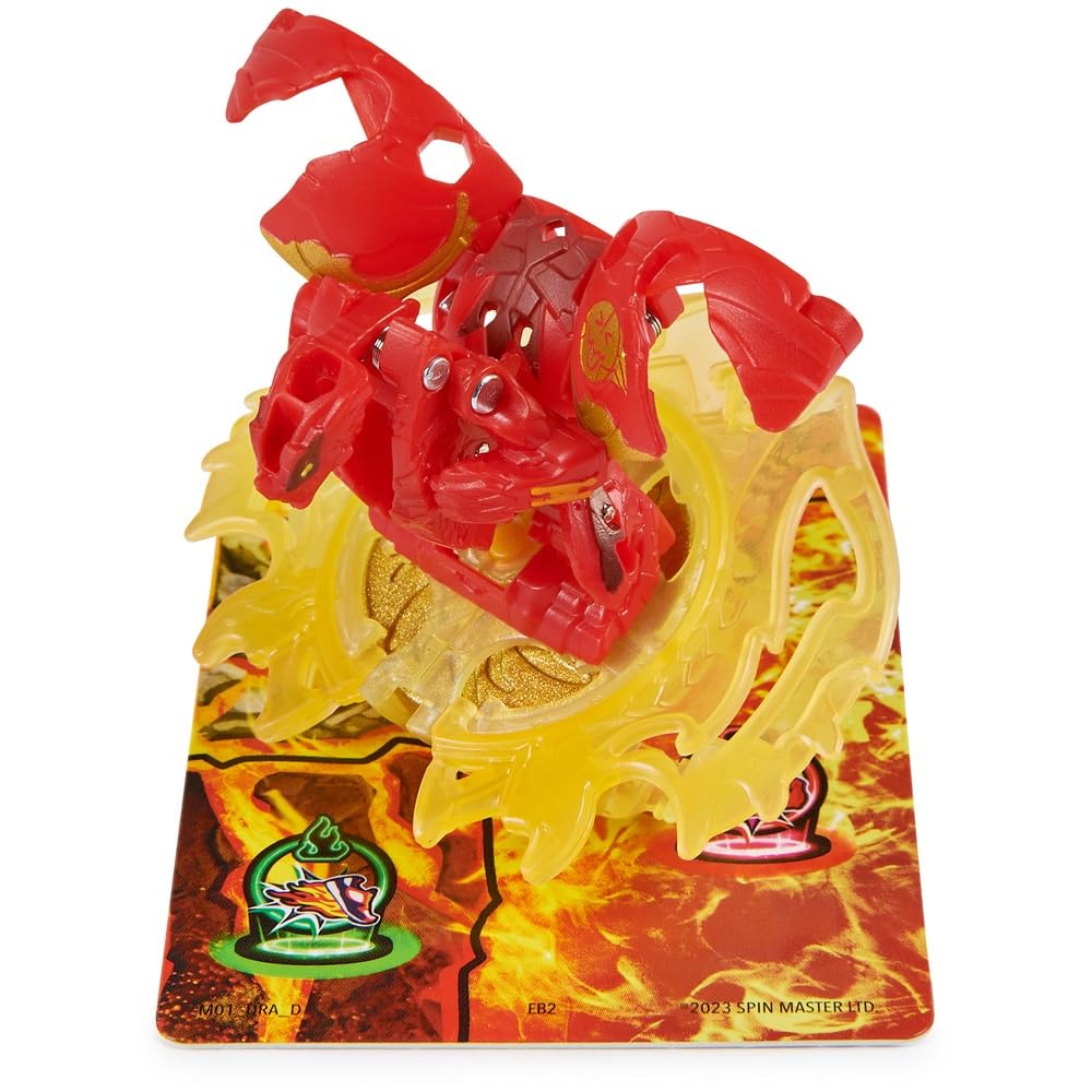 Bakugan Special Attack Dragonoid: Spinning Action Figure with Cards and Roblox Code