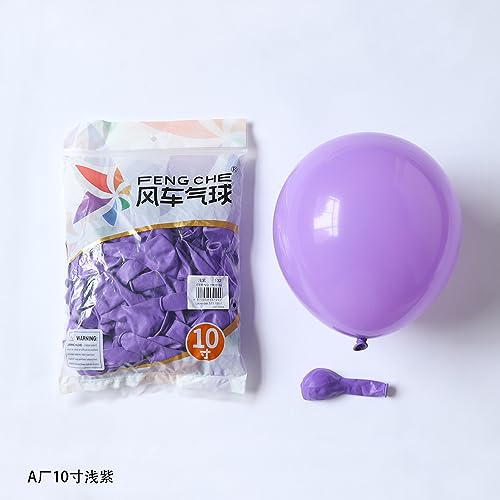 BALONAR 146Pcs Pastel Purple Balloon Garland Arch Kit for Baby Showers & Princess Parties
