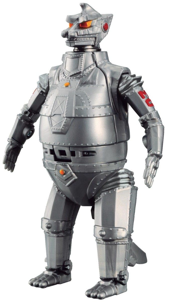 Bandai Namco Godzilla Mecha Godzilla Transforming Egg Toy Figure (4.5-inch)
