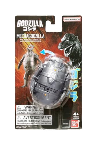 Bandai Namco Godzilla Mecha Godzilla Transforming Egg Toy Figure (4.5-inch)