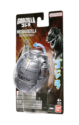 Bandai Namco Godzilla Mecha Godzilla Transforming Egg Toy Figure (4.5-inch)