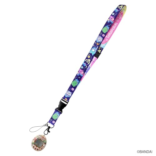 BANDAI Tamagotchi Neck Strap, Blue – Official Accessory for Ages 6+