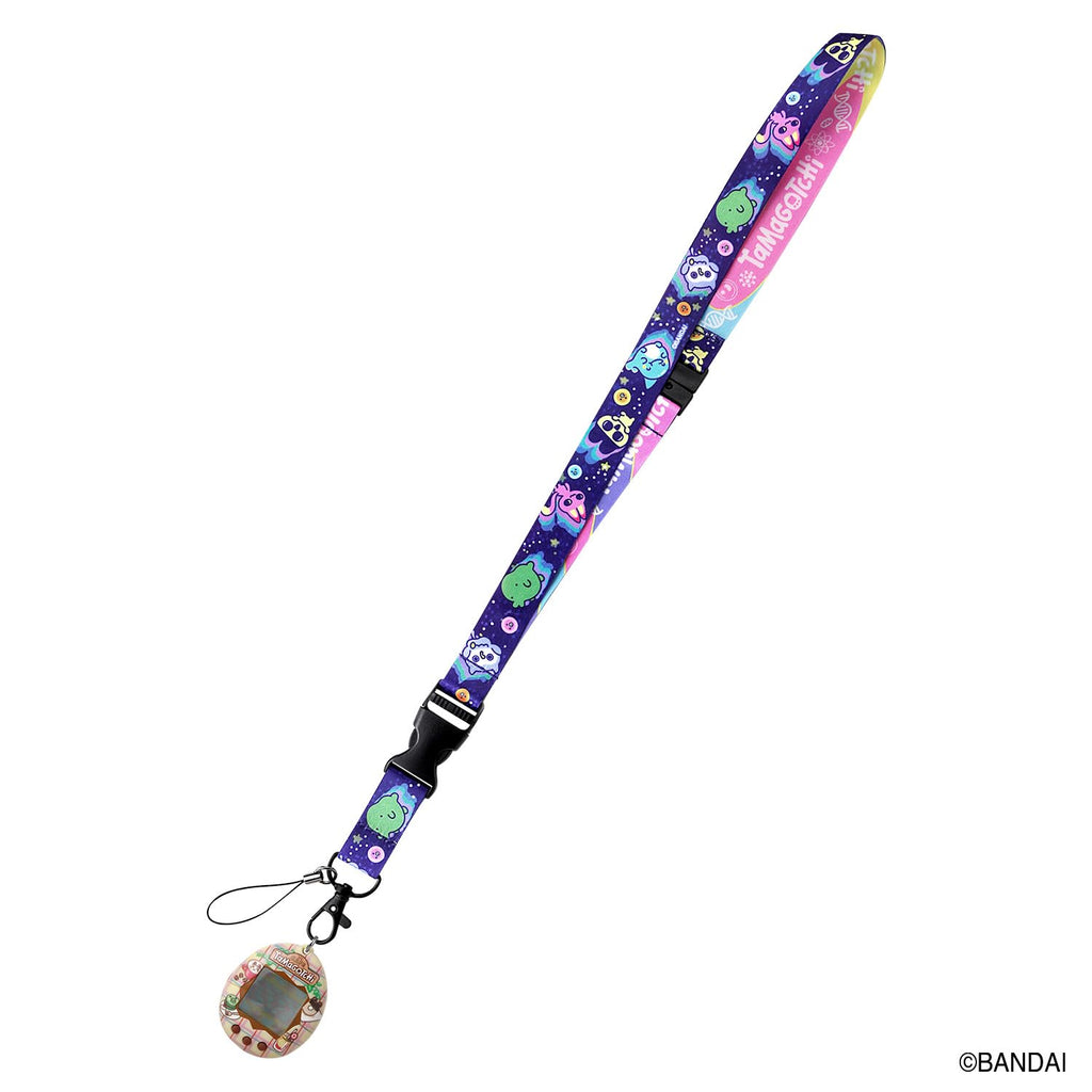 BANDAI Tamagotchi Neck Strap, Blue – Official Accessory for Ages 6+