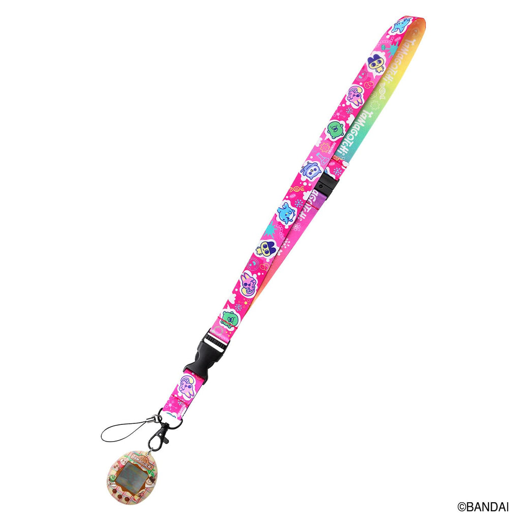 BANDAI Tamagotchi Neck Strap, Pink – Keep Your Virtual Pet Close