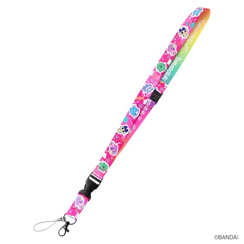 BANDAI Tamagotchi Neck Strap, Pink – Keep Your Virtual Pet Close