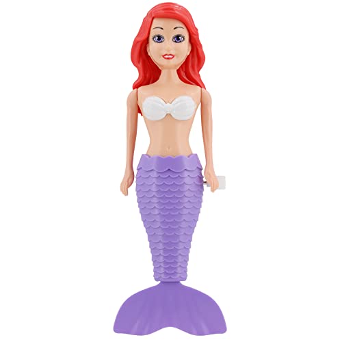 BANZAI 3-Piece Splash 'N Go Mermaid Dive Set – Wind-Up Pool Toys with Articulated Arms