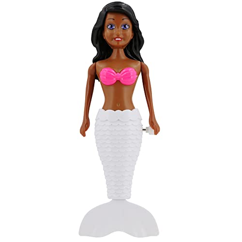 BANZAI 3-Piece Splash 'N Go Mermaid Dive Set – Wind-Up Pool Toys with Articulated Arms