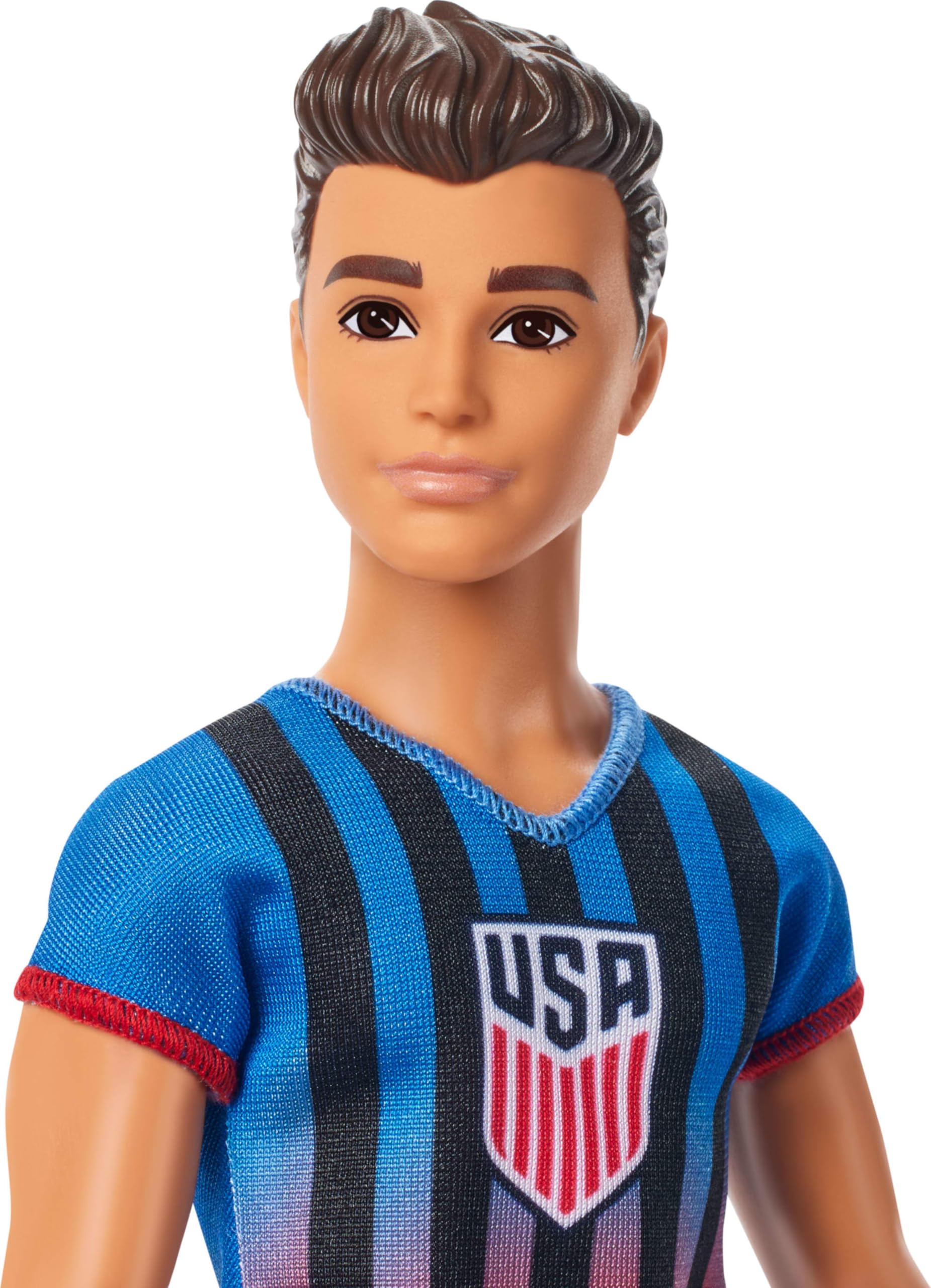 Barbie Careers USSF Soccer Ken Doll – 11.5 Inch with Removable Cleats and Soccer Ball