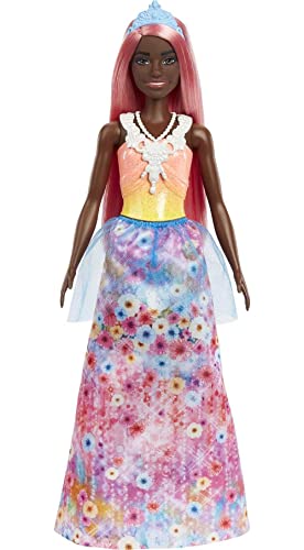 Barbie Dreamtopia Royal Fashion Doll with Light-Pink Hair and Sparkly Bodice