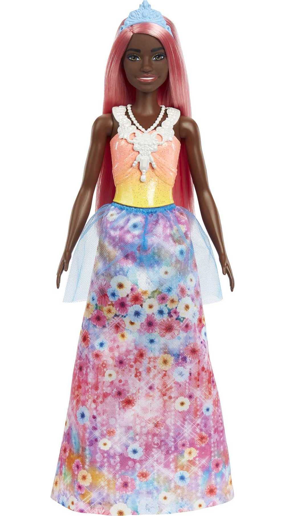 Barbie Dreamtopia Royal Fashion Doll with Light-Pink Hair and Sparkly Bodice