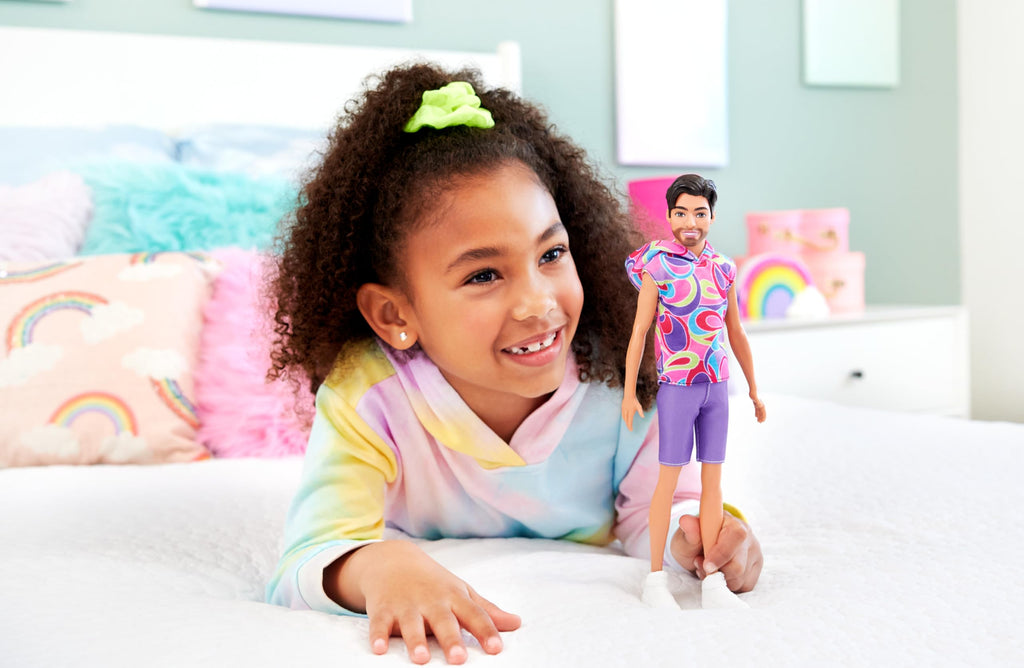 Barbie Fashionistas Ken Doll #227 – Totally Hair Inspired 65th Anniversary Collectible with Beard