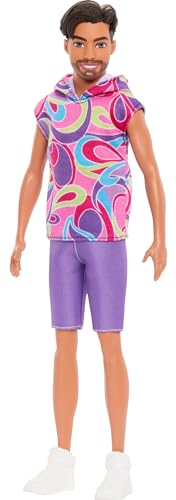 Barbie Fashionistas Ken Doll #227 – Totally Hair Inspired 65th Anniversary Collectible with Beard