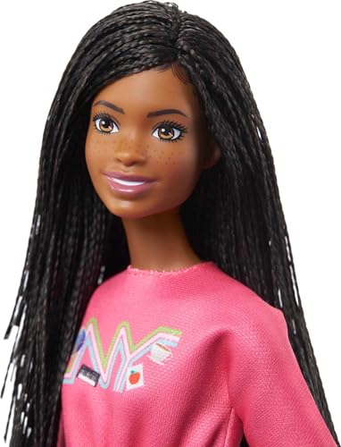Barbie It Takes Two Brooklyn Roberts Doll - Pink NYC Shirt, Metallic Skirt, White Sneakers