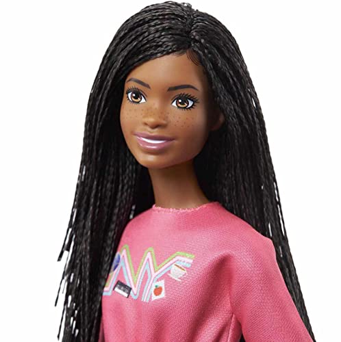 Barbie It Takes Two Brooklyn Roberts Doll - Pink NYC Shirt, Metallic Skirt, White Sneakers