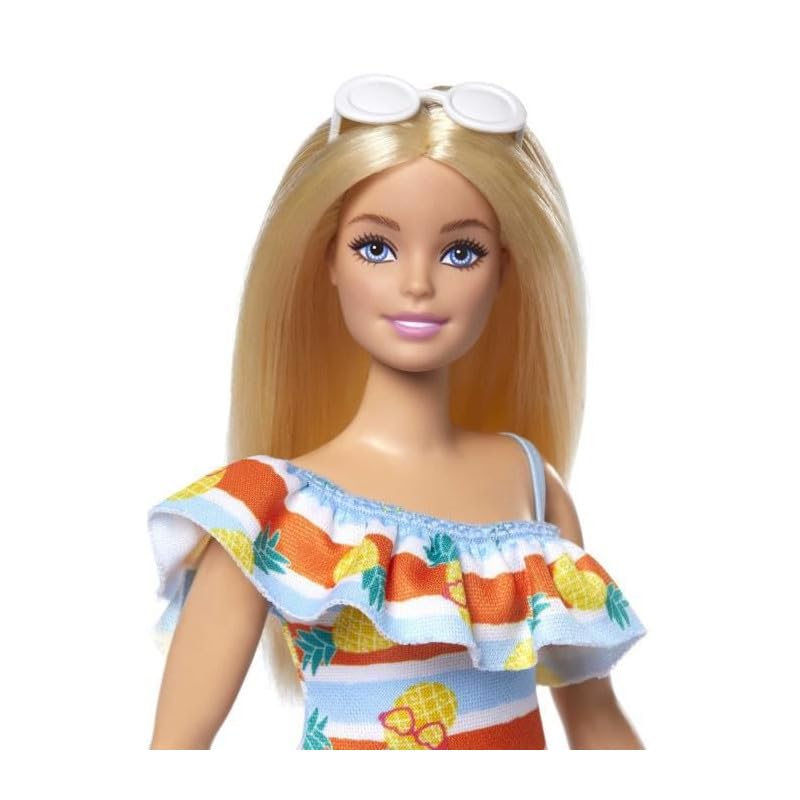 Barbie Loves the Ocean Doll with Blonde Hair and Floral Sundress - Recycled Plastics