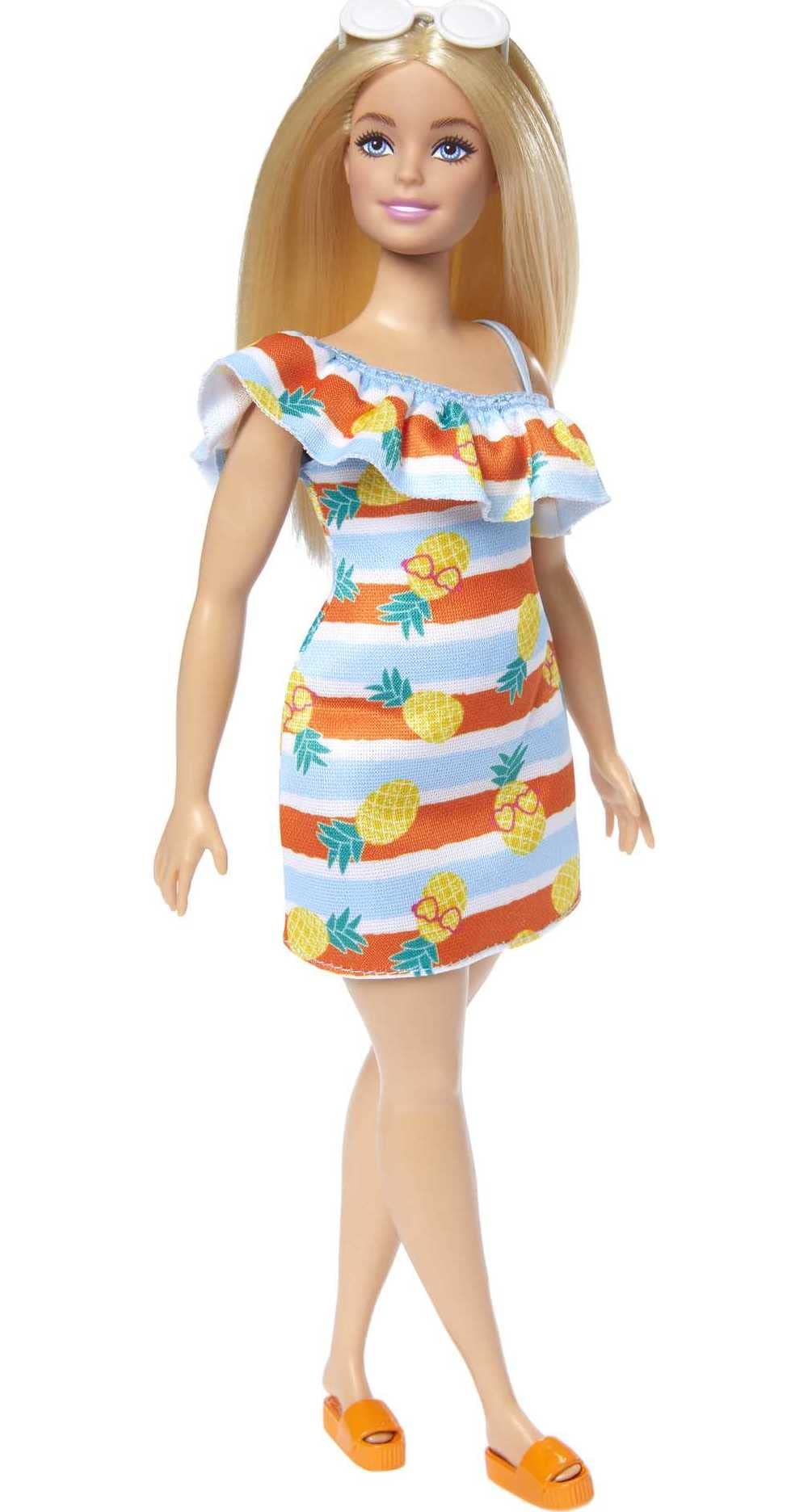 Barbie Loves the Ocean Doll with Blonde Hair and Floral Sundress - Recycled Plastics