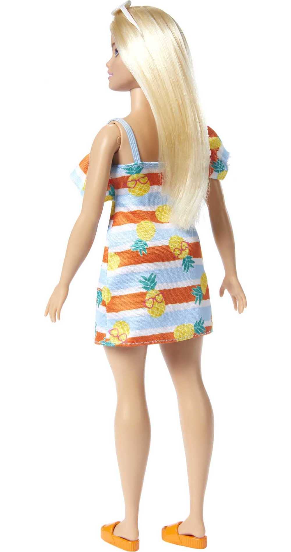 Barbie Loves the Ocean Doll with Blonde Hair and Floral Sundress - Recycled Plastics