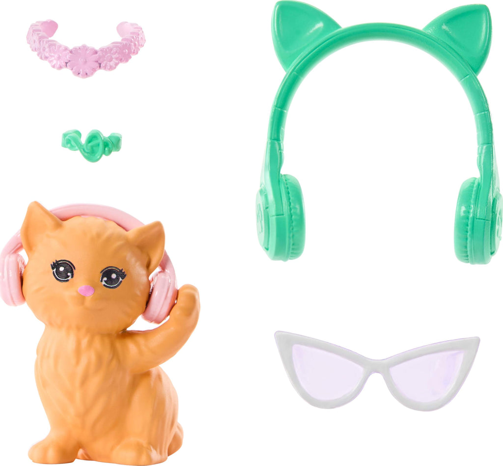 Barbie Mysteries: Beach Detectives Daisy Doll with Removable Outfit, Accessories, and Pet Kitten